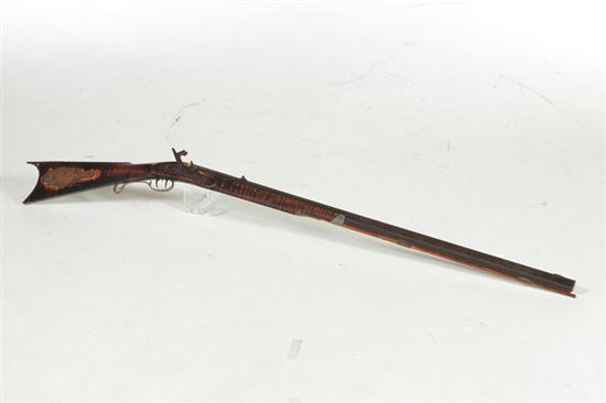 PERCUSSION LONG RIFLE.  American  mid