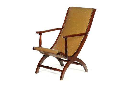 CAMPECHE CHAIR.  Probably Louisiana