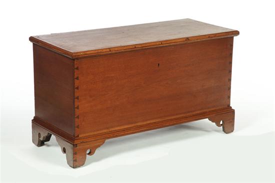 CHIPPENDALE BLANKET CHEST Probably 122c48