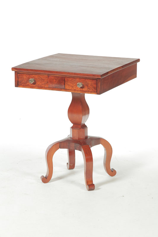 VERNACULAR TWO DRAWER STAND Probably 122c45