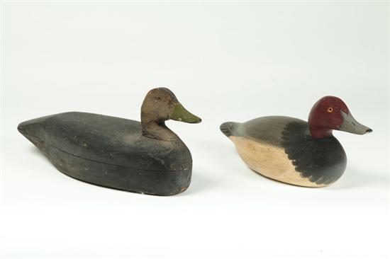 TWO DECOYS.  American  mid 20th