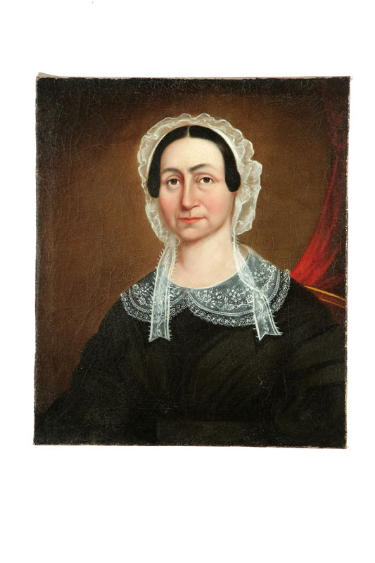 PORTRAIT OF A WOMAN (AMERICAN SCHOOL