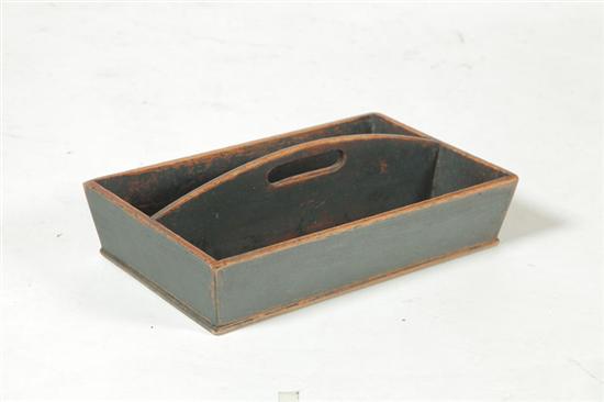 KNIFE BOX American mid 19th 122c6d