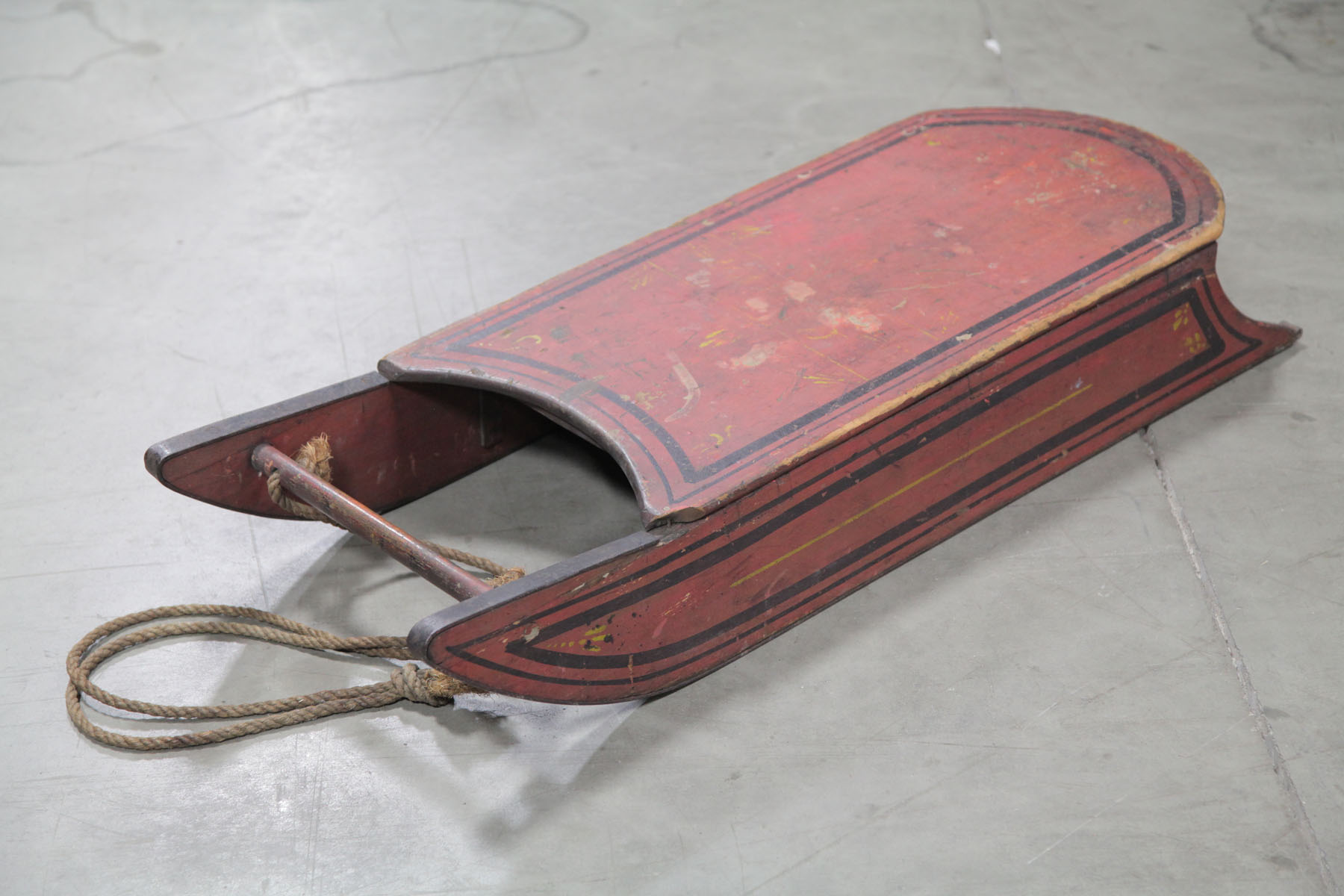 CHILD'S SLED.  American  late 19th
