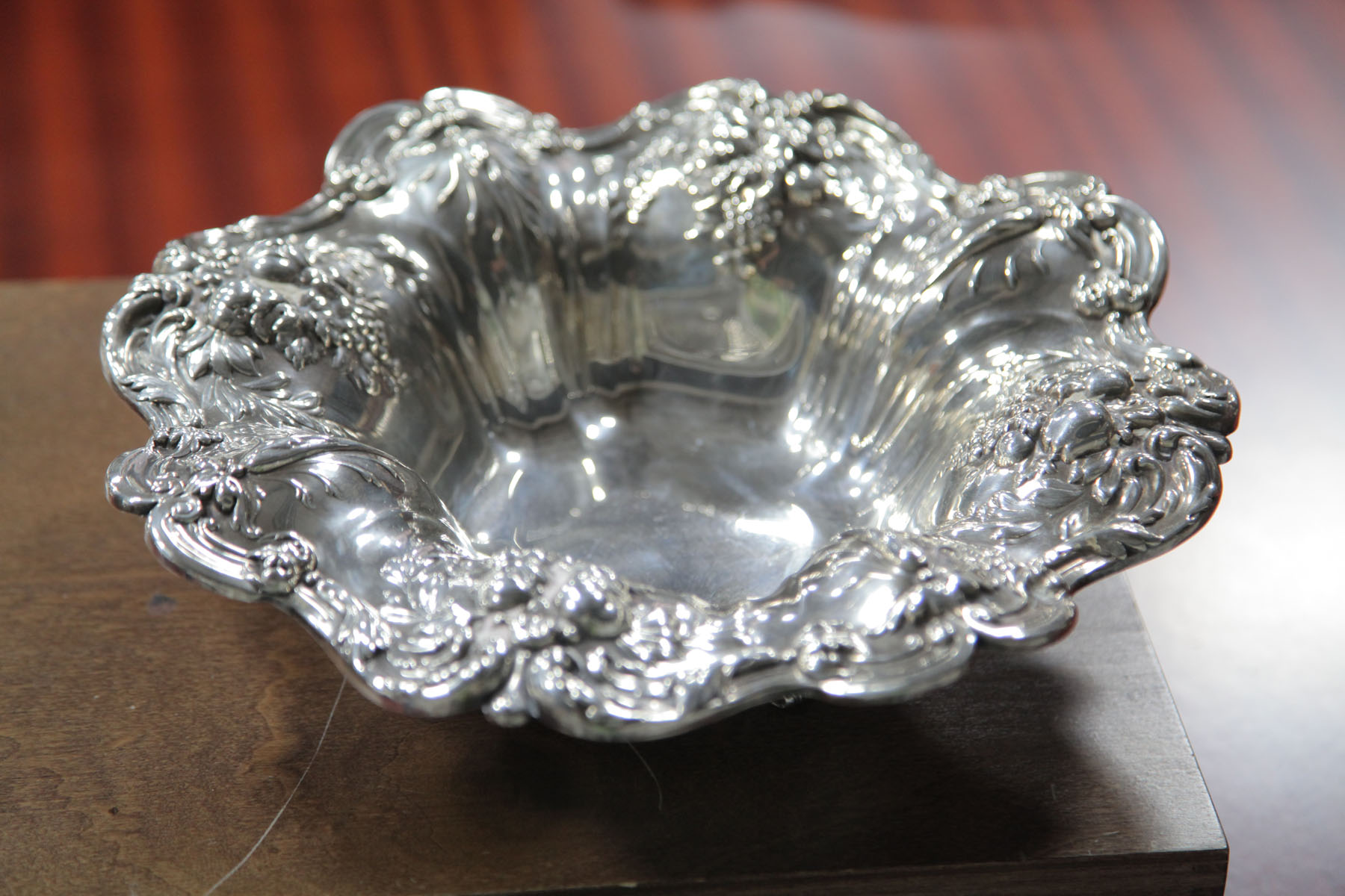 REED & BARTON STERLING SILVER BOWL.