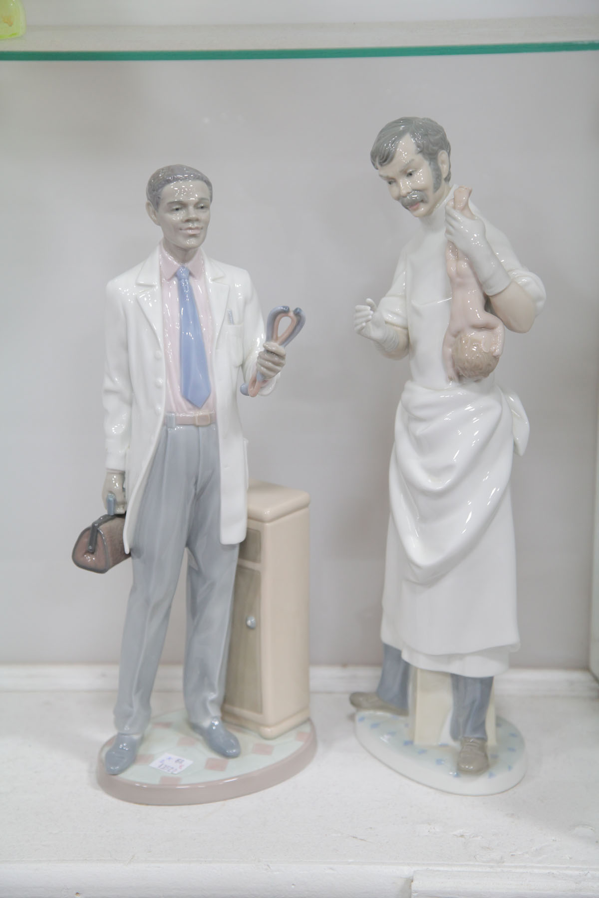 TWO LLADRO FIGURES.  Spain  second