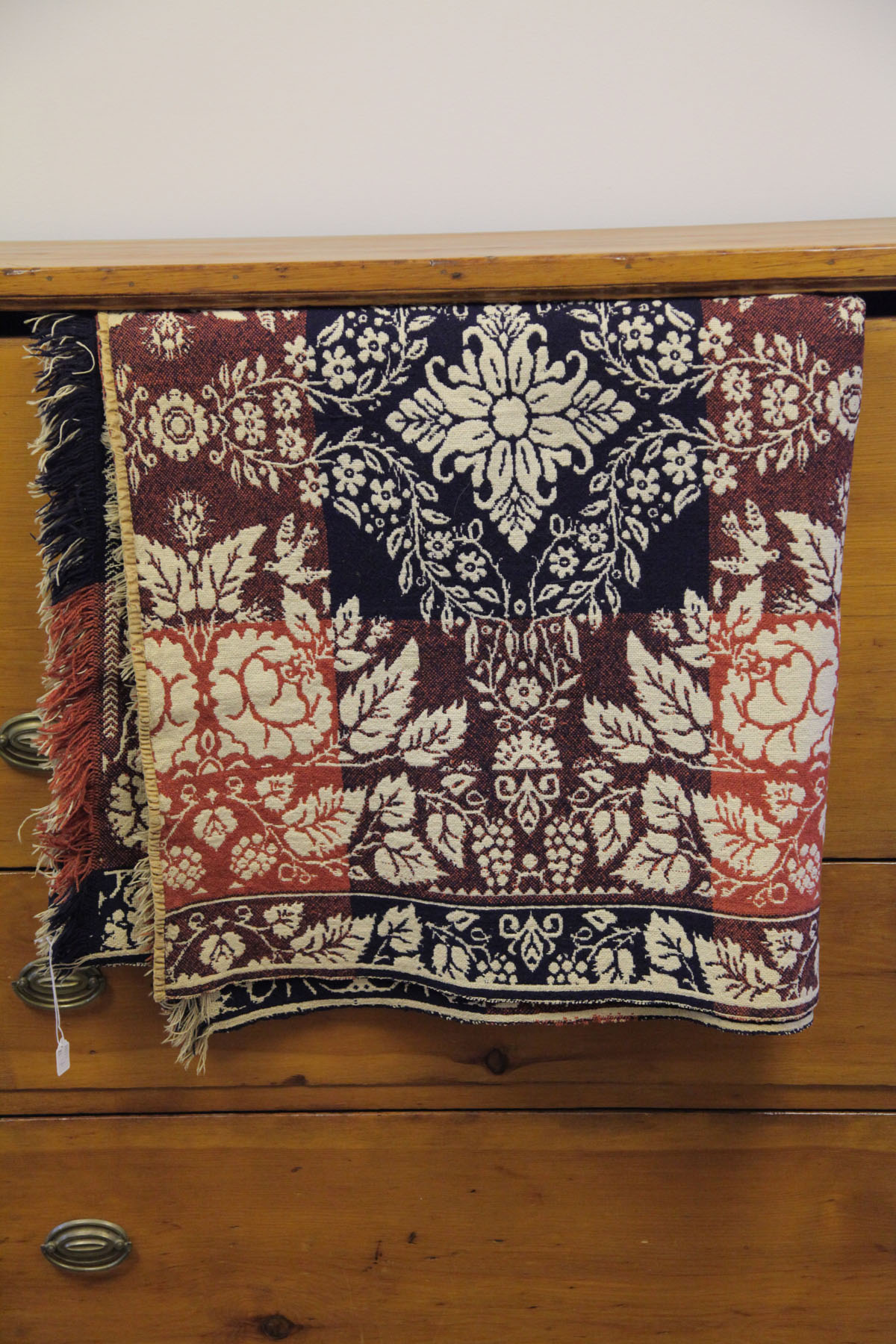 COVERLET.  American  late 19th century.