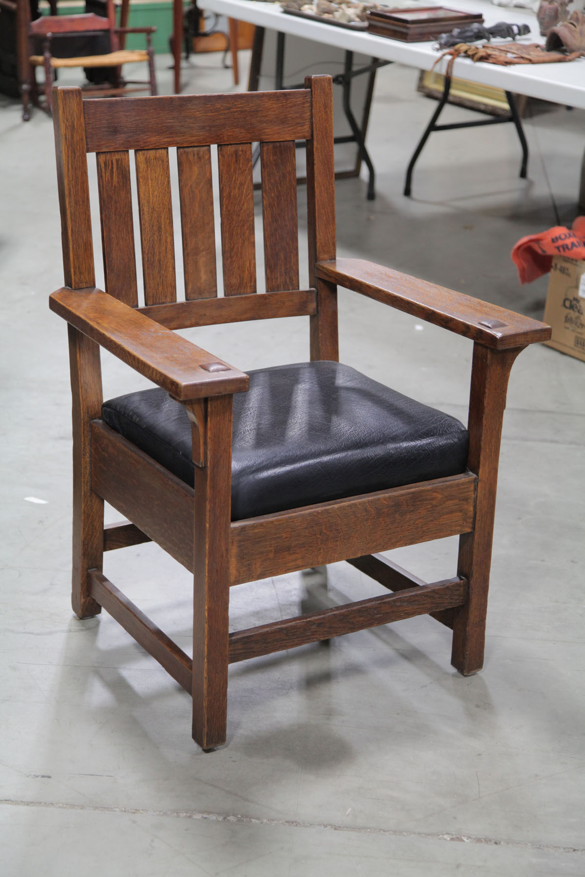 GUSTAV STICKLEY ARMCHAIR New 122e9d