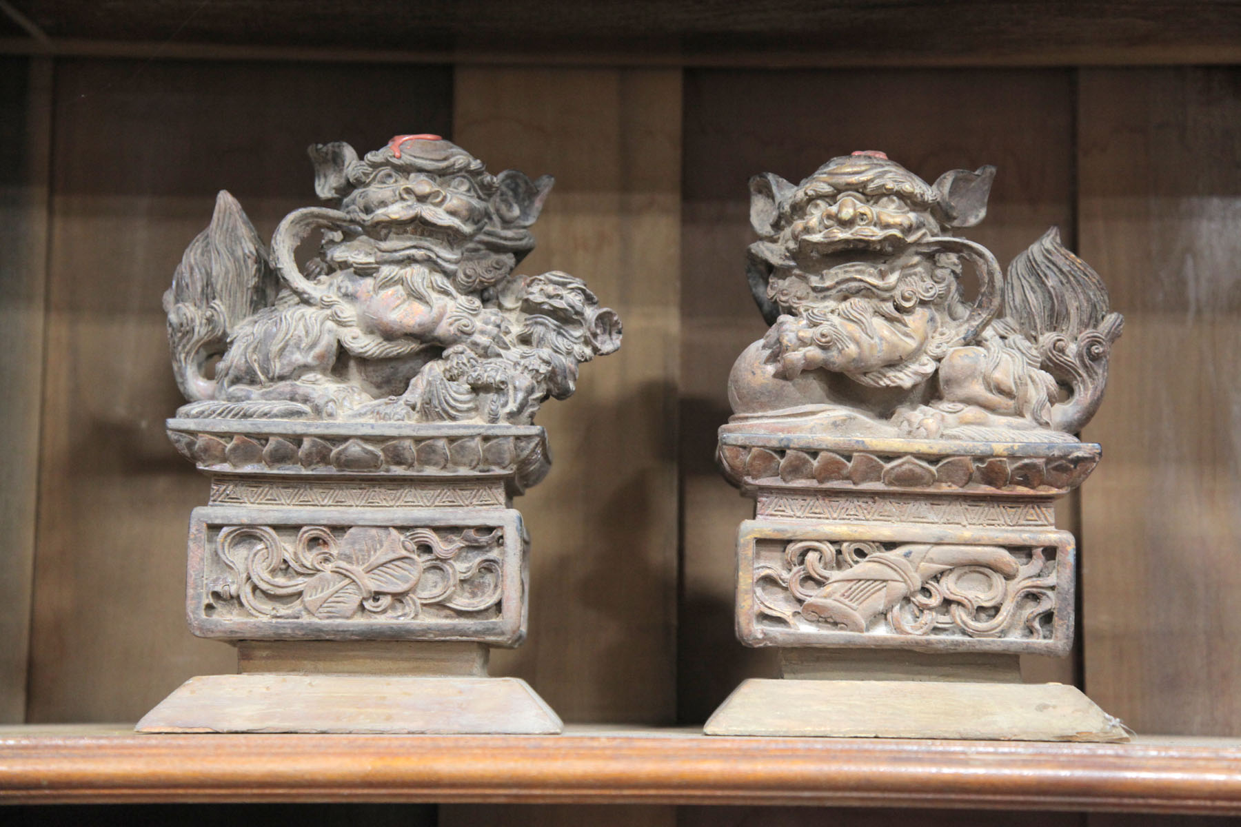 PAIR OF FOO DOGS China second 122ec3