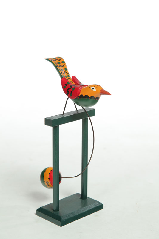 FOLK ART BIRD BY DON NOYES OHIO 123088