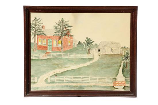 FARM SCENE BY E SCHEPPER OHIO 1230a1