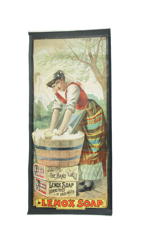 LENOX SOAP ADVERTISMENT BANNER  1230cf