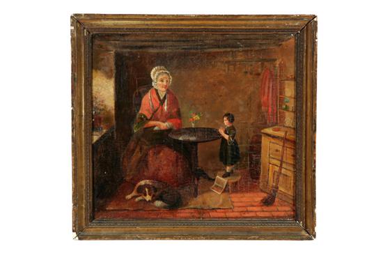 INTERIOR SCENE AMERICAN SCHOOL 1231cf