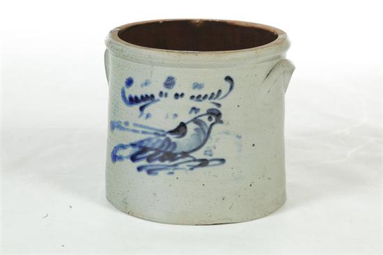 STONEWARE CROCK.  American  2nd