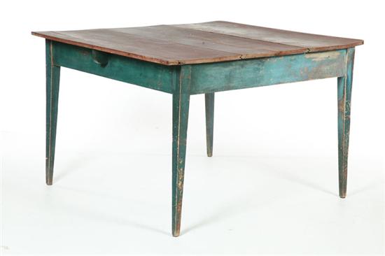 DINING TABLE.  American  19th century