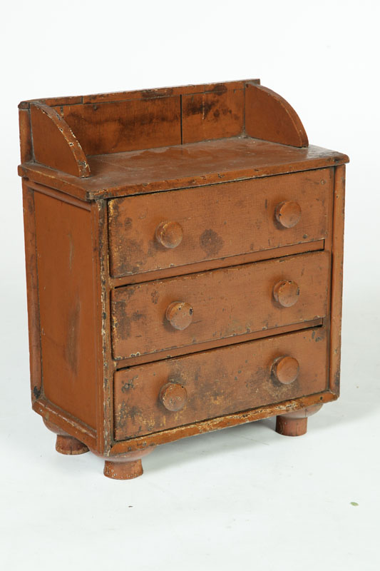 MINIATURE CHEST OF DRAWERS American 123215