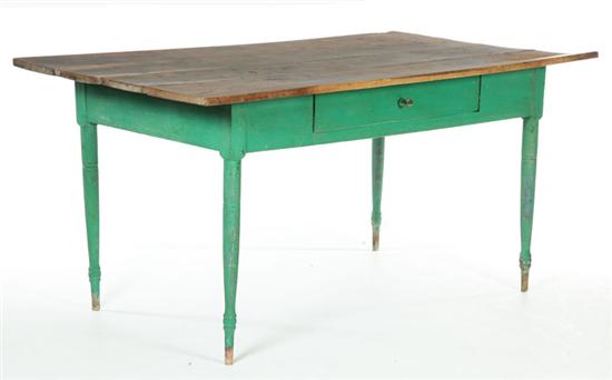 WORK TABLE American mid 19th 123226