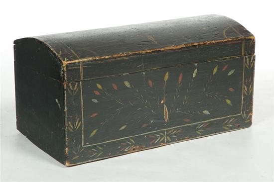 DECORATED TRUNK.  American  1st