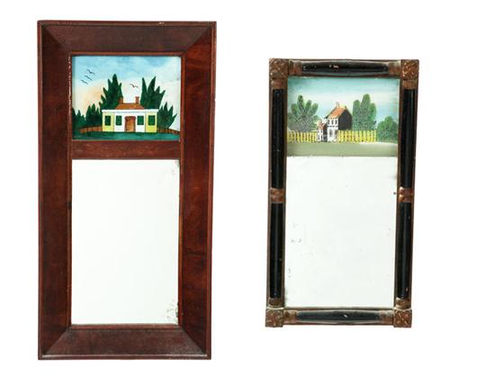 TWO MIRRORS.  American  mid 19th century.