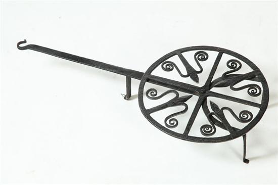 WROUGHT IRON BROILER.  American  19th