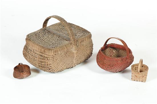 FOUR BASKETS.  American  early