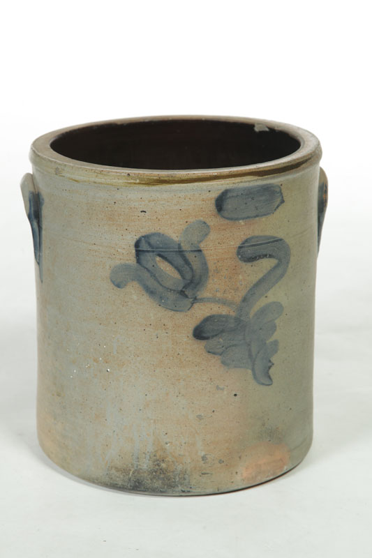 STONEWARE CROCK.  American  2nd