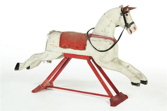 HORSE RIDING TOY.  Late 19th-early 20th