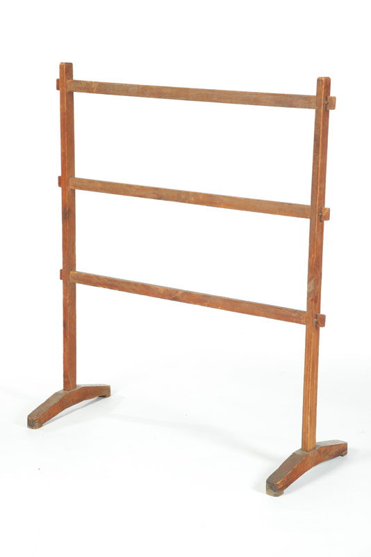 DRYING RACK American 19th century 12335e