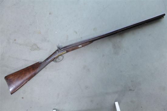 PERCUSSION SHOTGUN. Marked ''Perth'