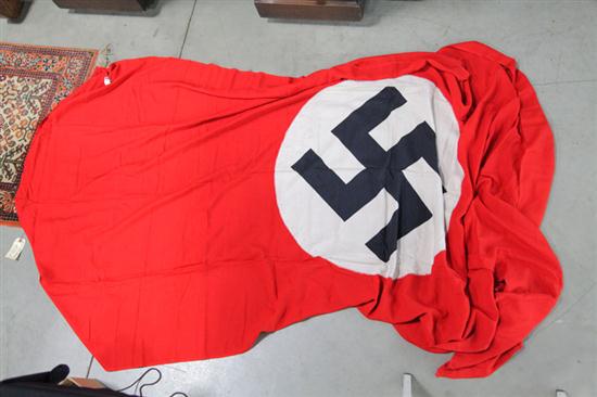 NAZI BANNER FLAG. German  20th century.