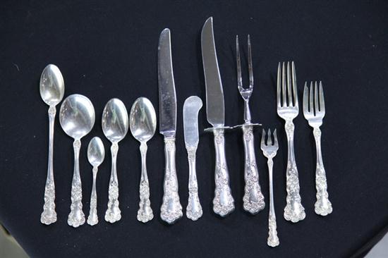 SET OF STERLING SILVER FLATWARE. Gorham