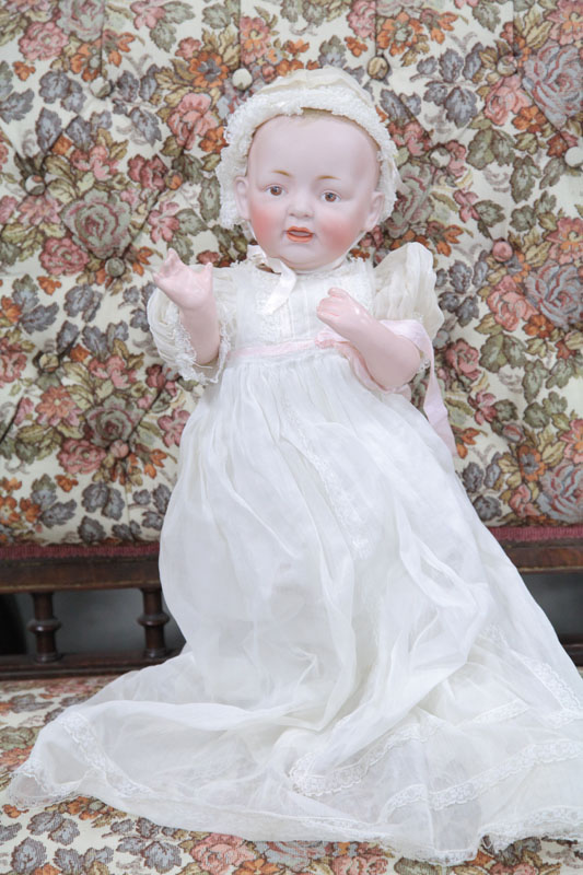 KESTNER BISQUE HEAD CHARACTER DOLL.