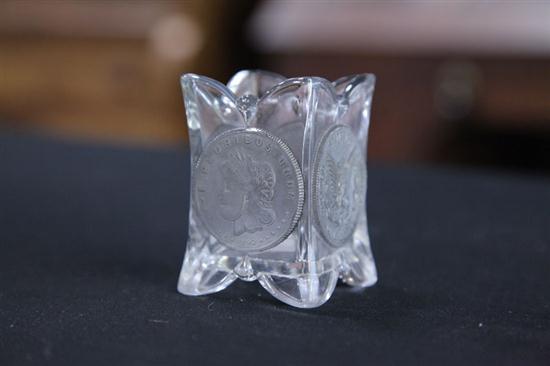 COIN GLASS TOOTHPICK Square with 12340f