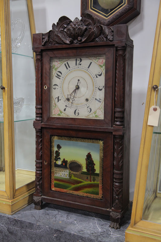 HOPKINS & ALFRED MANTLE CLOCK. Thirty