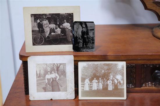 FOUR SPORTING PHOTOGRAPHS. American