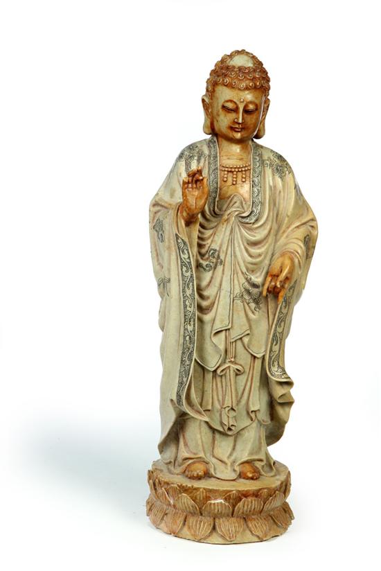 STATUE OF BUDDHA.  Asian  20th