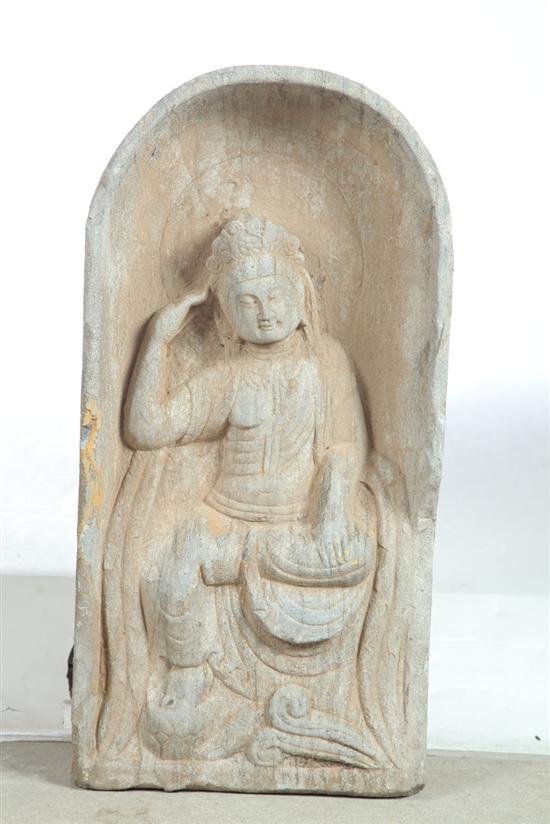 STONE SHRINE Asian 20th century  12358a