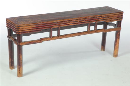 BENCH.  China  mid 19th century