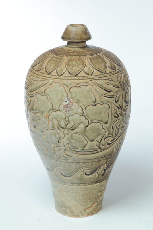 INCISED VASE.  China  attributed