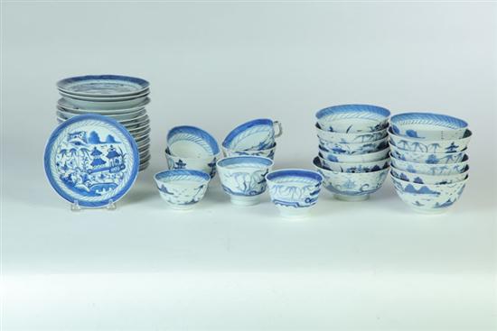 GROUP OF CANTON CUPS BOWLS AND 1235e5