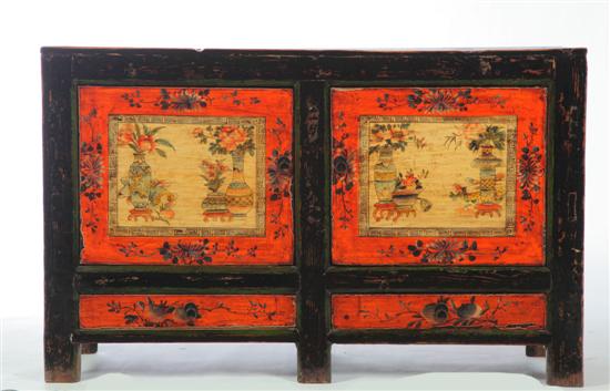SIDE CABINET.  Mongolia  late 19th