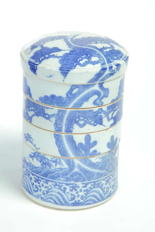 DIVIDED CONTAINER.  Asian  20th century