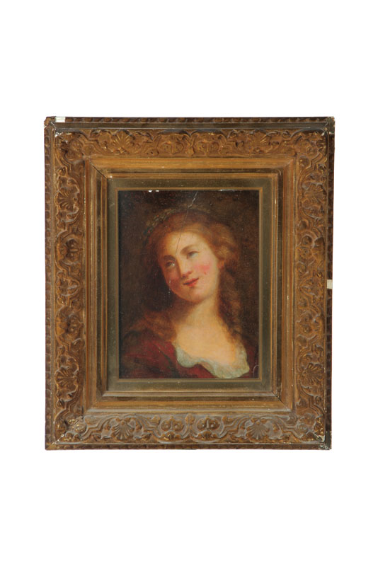 PORTRAIT OF A YOUNG WOMAN (EUROPEAN