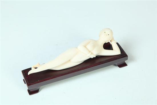 IVORY DOCTORS LADY.  China  late 19th