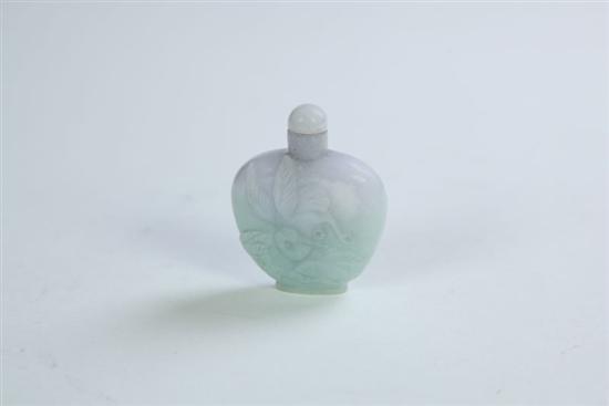 SNUFF BOTTLE.  Asian  20th century 