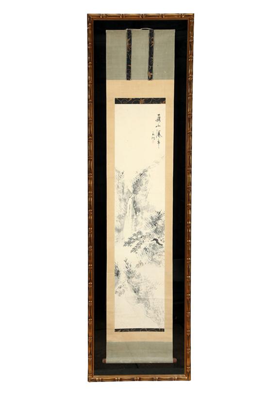 SCROLL.  Asian  early 20th century