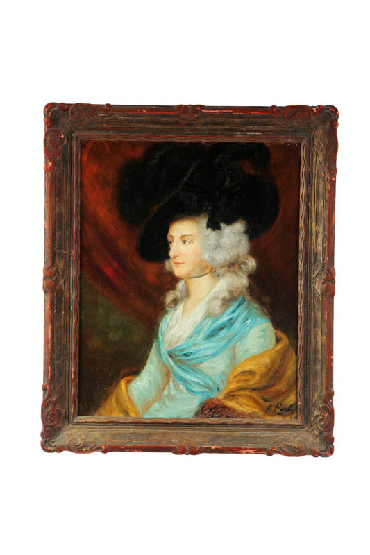 PORTRAIT OF A WOMAN (PROBABLY AMERICAN