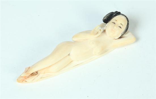 IVORY DOCTORS LADY.  Asian  early 20th