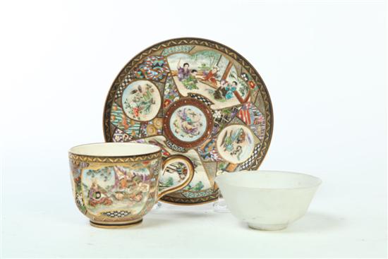 TWO PIECES.  Asian  early 20th