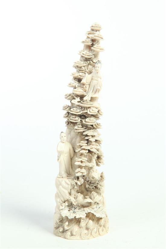 IVORY CARVING.  China  early 20th